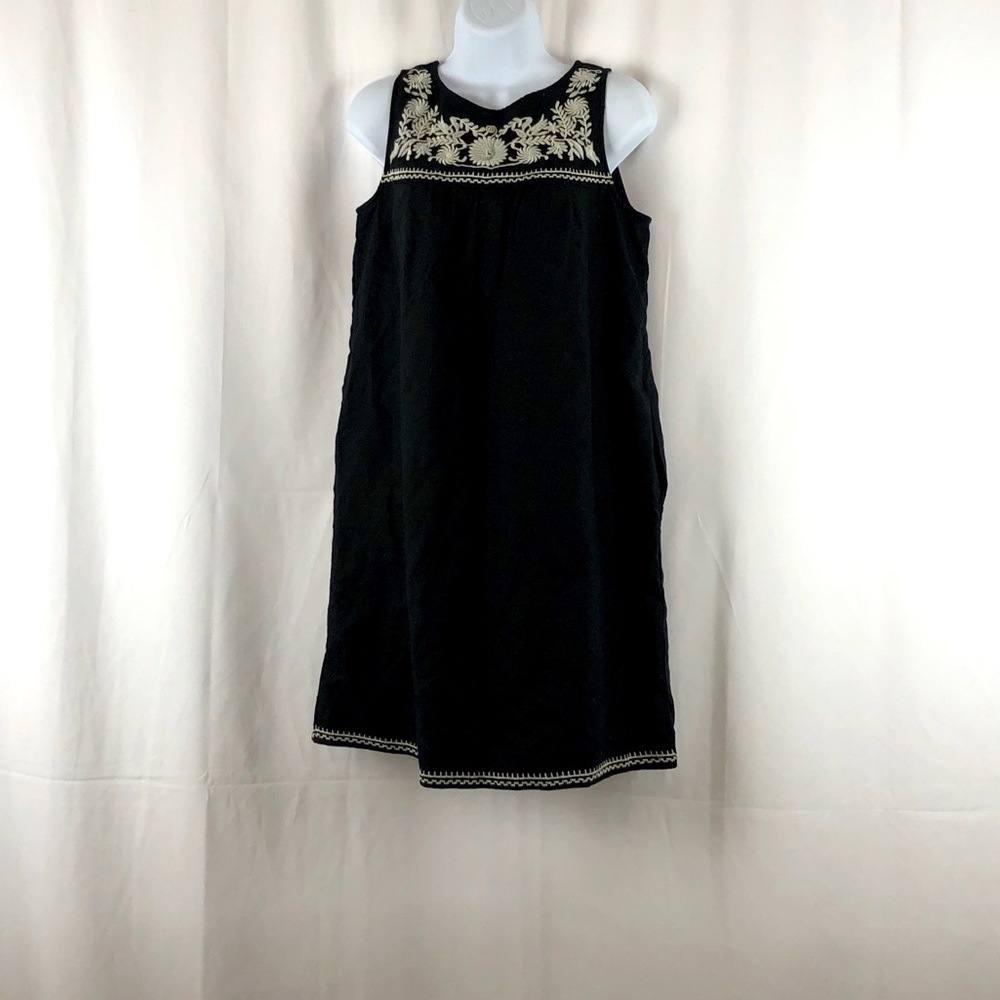 J.Crew Linen/Cotton shift dress pockets NWT XS